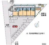 ★手数料０円★岡山市中区国富　月極駐車場（LP）